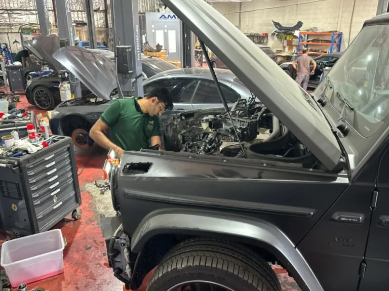 mercedes engine repair 7