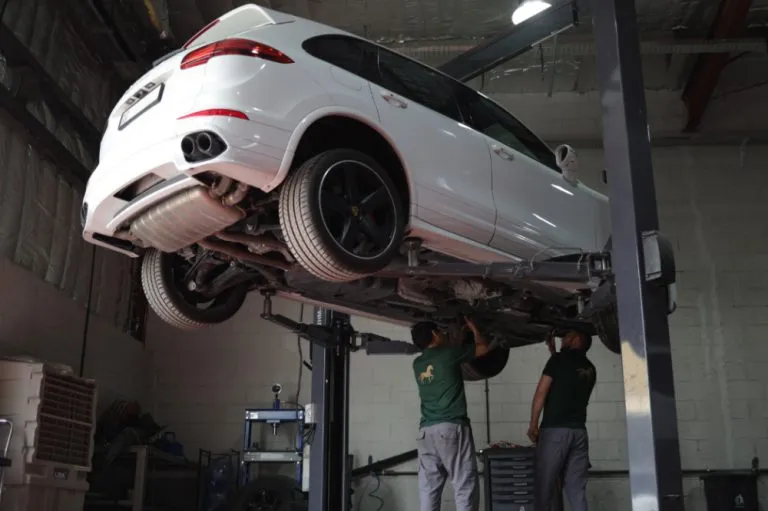 Ремонт подвески Porsche< 5