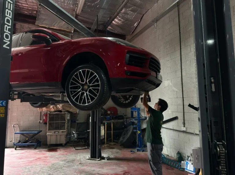 Ремонт подвески Porsche< 6