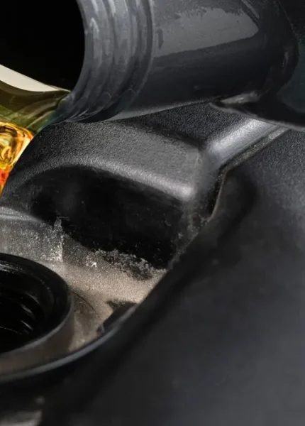 تغيير زيت Lamborghini