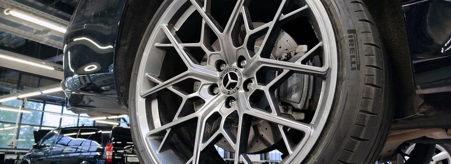 Mercedes كامبر/إصلاح عجلة القيادة
