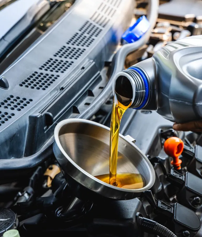 Замена масла в Porsche