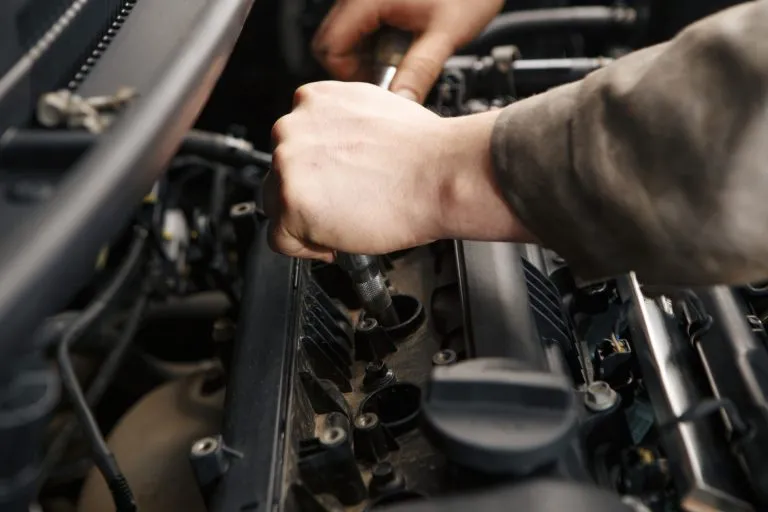 Replacing Car Spark Plugs Jaguar