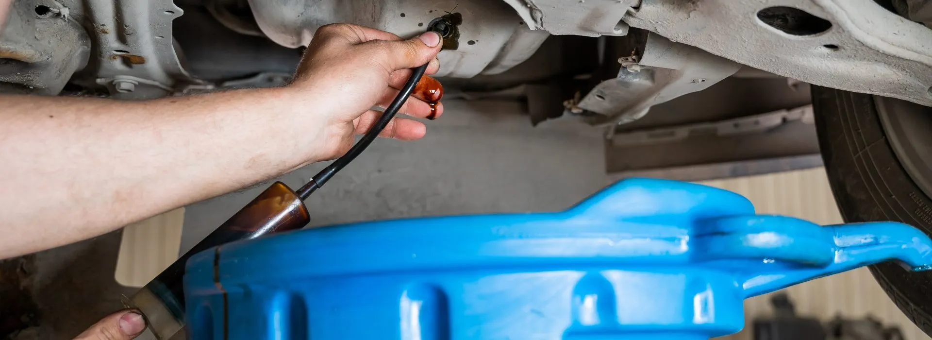 Engine Oil Leak Repair