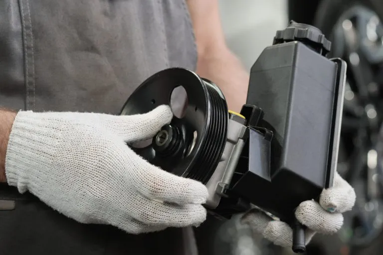 Power Steering Belt Replacement 6