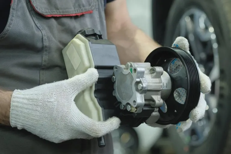 Power Steering Belt Replacement 5