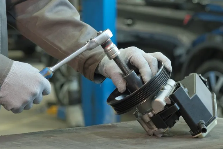 Power Steering Belt Replacement 3
