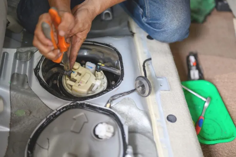 Fuel Pump Strainer Replacement 6