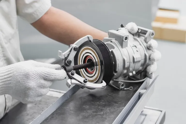 Car Ac Compressor Leak Repair 6