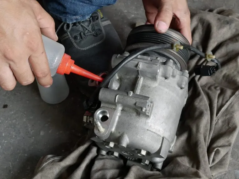 Car Ac Compressor Leak Repair 3