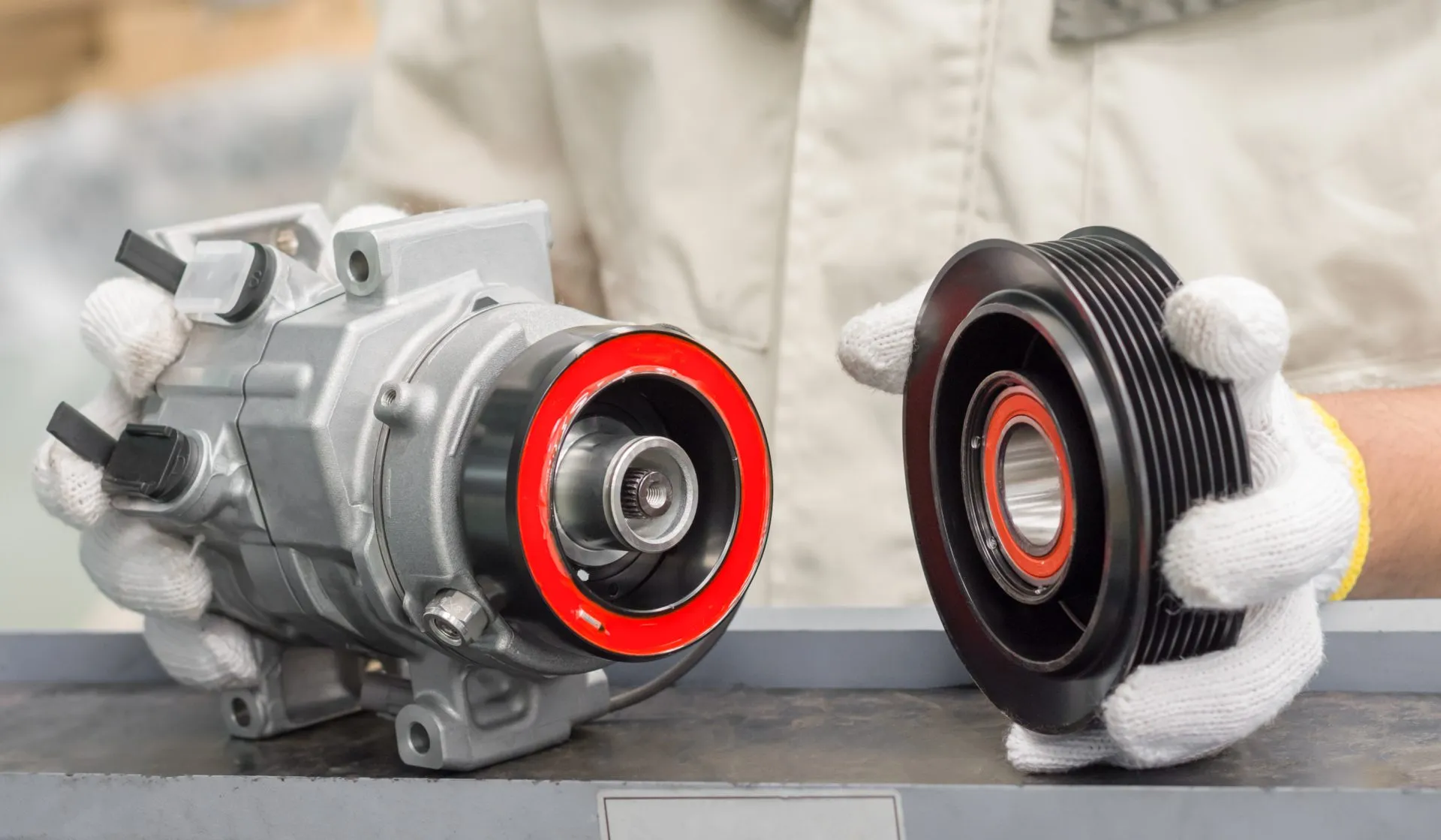 Car AC Compressor Repair in Dubai Price from 100 AED - Golden Horse Car ...