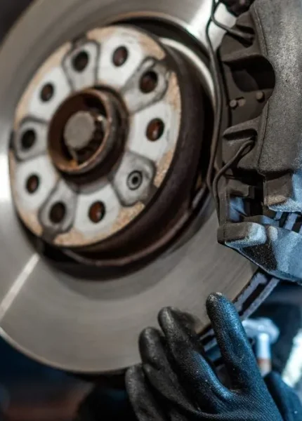 استبدال وسادة مكابح BMW