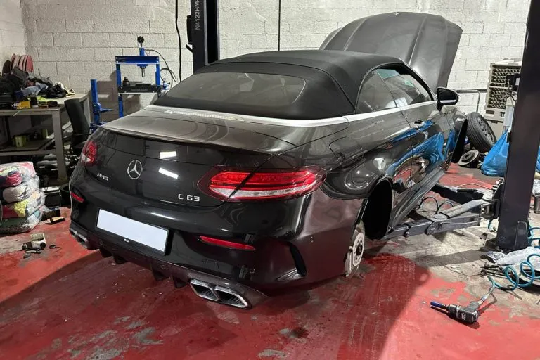 mercedes brake pad replacement service